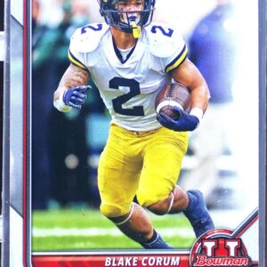 2021 Bowman University Blake Corum #54 Wolverines First Bowman
