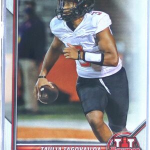 2021 Bowman University Taulia Tagovailoa RC #32 Terrapins