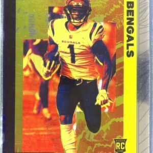 2021 Chronicles Ja'Marr Chase RC #FX-12 Bengals Flux Rookies