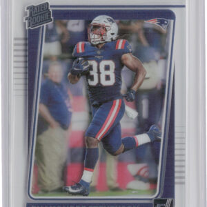 2021 Clearly Donruss Rhamondre Stevenson RC #86 Patriots