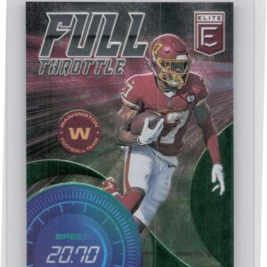 2021 Donruss Elite Terry McLaurin #FT10 Team Full Throttle Pink