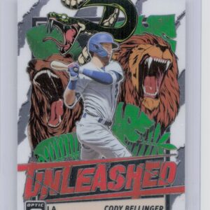 2021 Donruss Optic Cody Bellinger #UNL2 Dodgers Unleashed