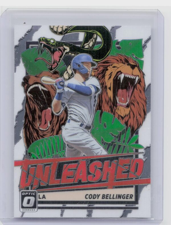 2021 Donruss Optic Cody Bellinger #UNL2 Dodgers Unleashed