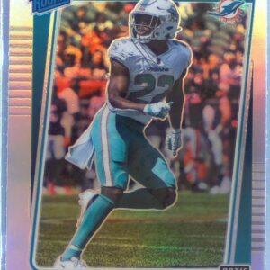 2021 Donruss Optic Jevon Holland Holo RC #267 Dolphins