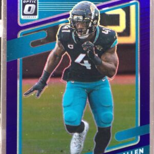 2021 Donruss Optic Josh Allen Purple /50 #118 Jaguars