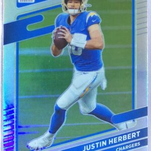 2021 Donruss Optic Justin Herbert Holo #47 Chargers