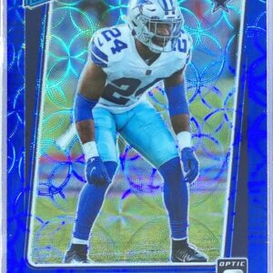 2021 Donruss Optic Kelvin Joseph Blue Scope RC #250 Cowboys