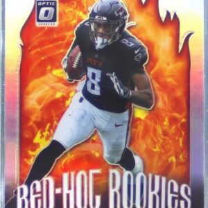 2021 Donruss Optic Kyle Pitts #RHR-6 Falcons Red Hot Rookies
