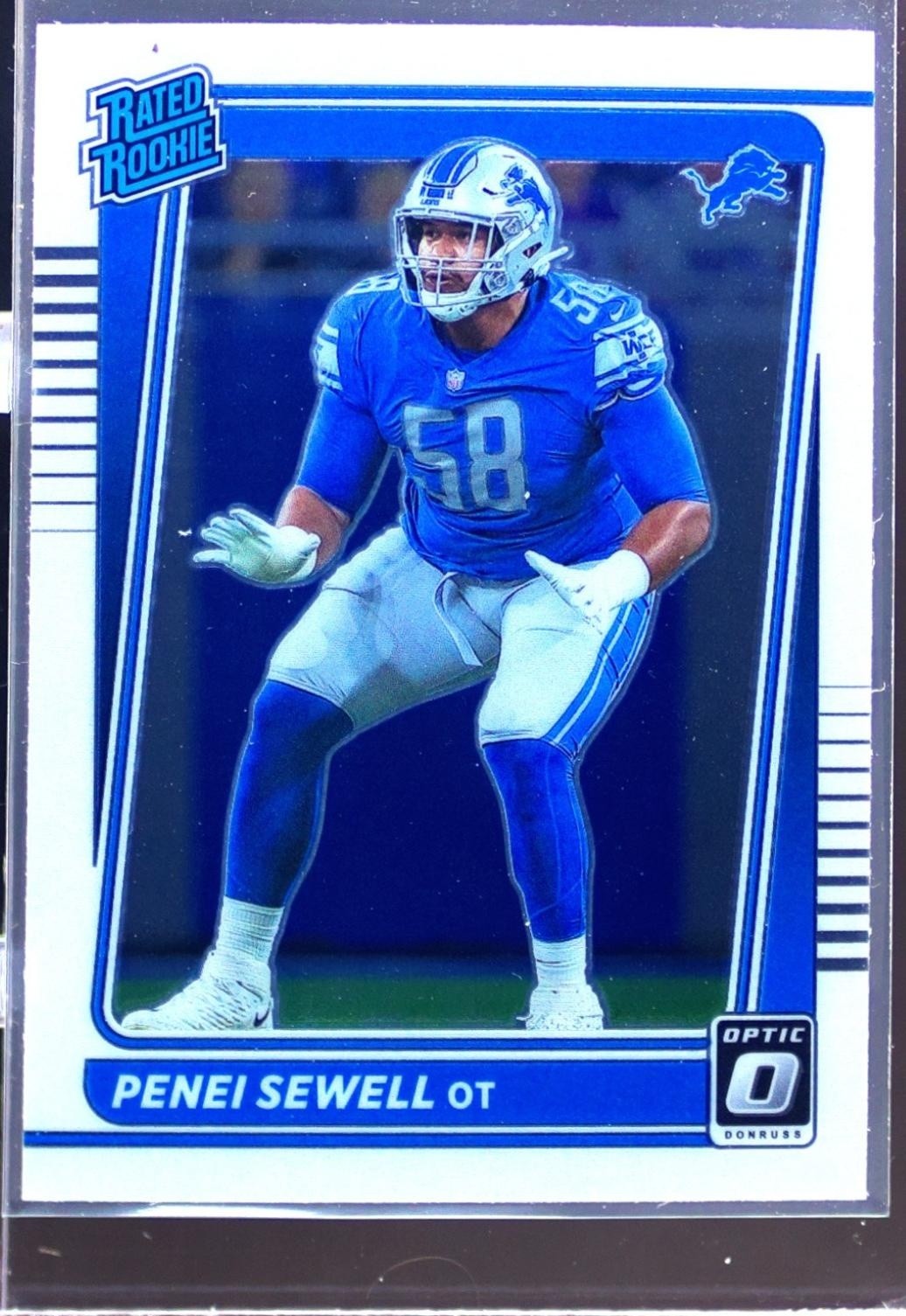2021 Donruss Optic Penei Sewell RC #260 Lions