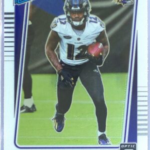 2021 Donruss Optic Rashod Bateman RC #210 Ravens
