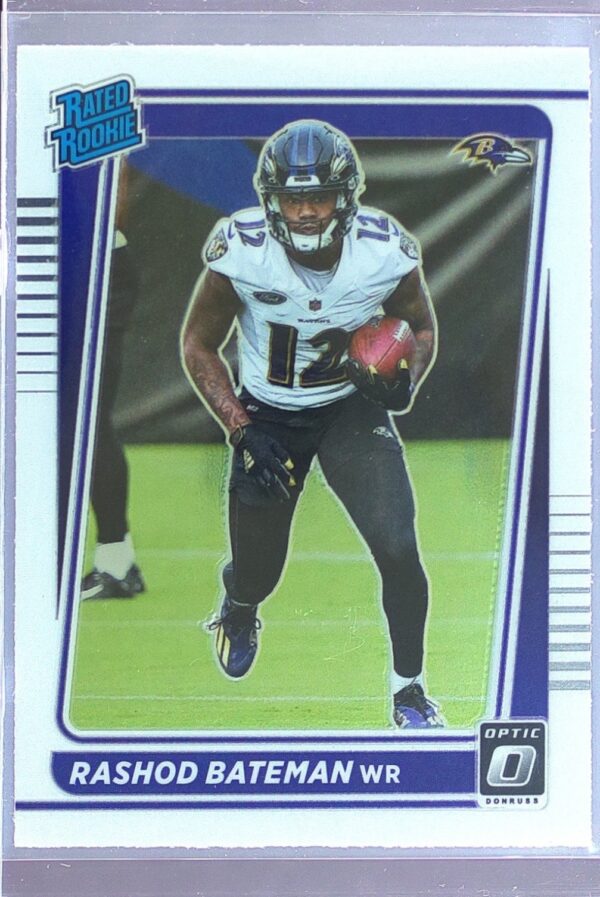2021 Donruss Optic Rashod Bateman RC #210 Ravens