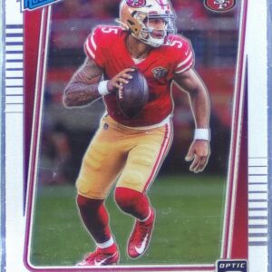 2021 Donruss Optic Trey Lance RC #203 49ers