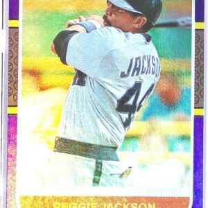 2021 Donruss Reggie Jackson Holo Purple #233 Angels