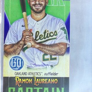 2021 Gypsy Queen Ramon Laureano /250 #CM-RL Athletics Captains Minis Indigo