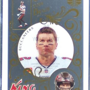 2021 Illusions Tom Brady #KC-2 Buccaneers King of Cards