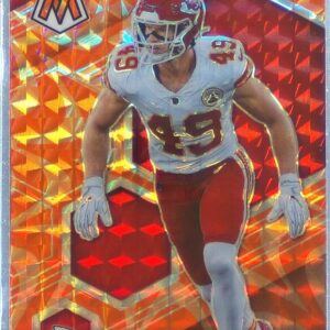 2021 Mosaic Daniel Sorensen Prizm Reactive Orange #7 Chiefs