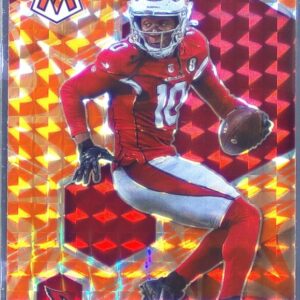 2021 Mosaic DeAndre Hopkins Prizm Reactive Orange #11 Cardinals