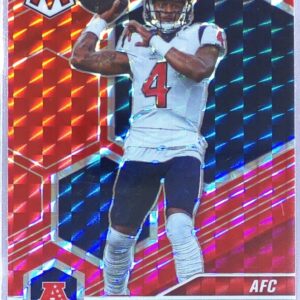 2021 Mosaic DeShaun Watson Prizm Red #223 Texans