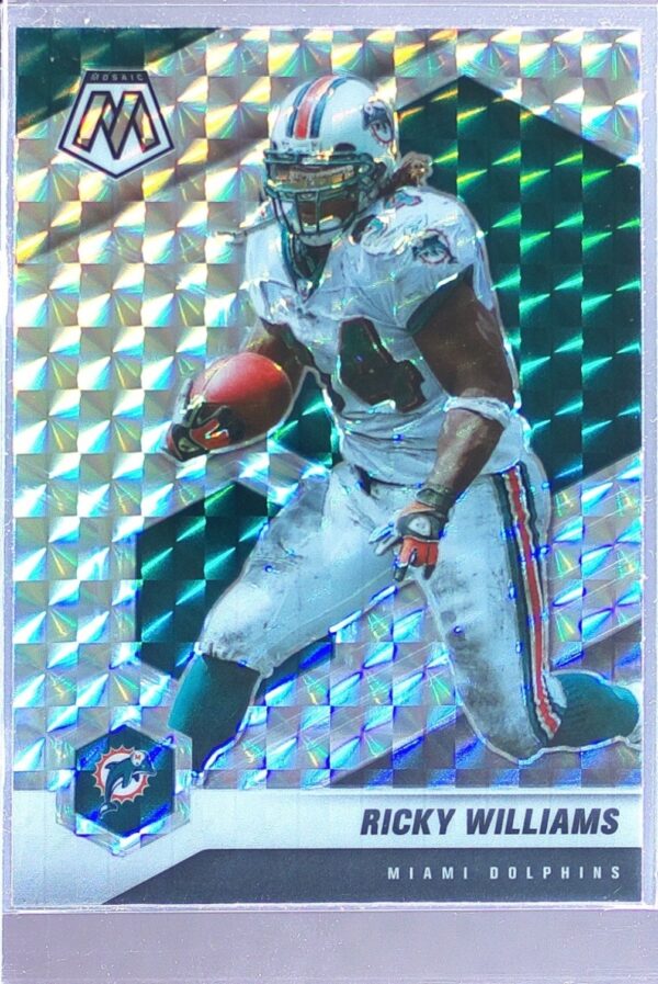 2021 Mosaic Ricky Williams Prizm #124 Dolphins