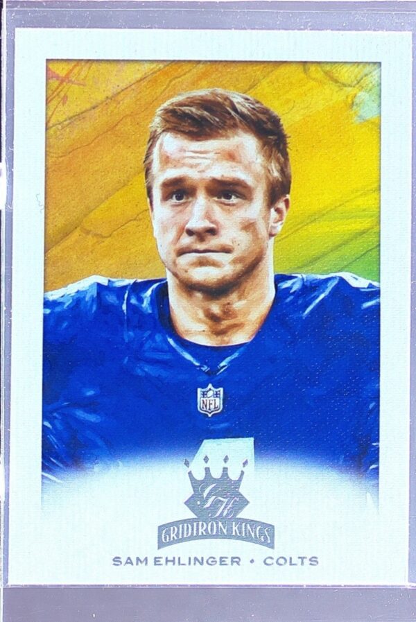 2021 Panini Chronicles Sam Ehlinger #GK-10 Colts Gridiron Kings