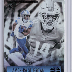 2021 Panini Illusions Amon-Ra St. Brown RC #86 Lions