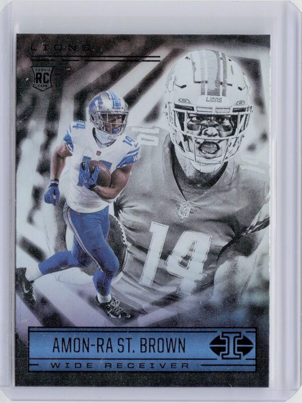 2021 Panini Illusions Amon-Ra St. Brown RC #86 Lions