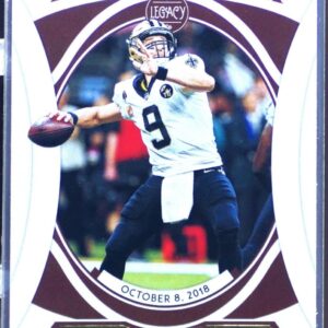 2021 Panini Legacy Drew Brees #FB-27 Saints Flashback
