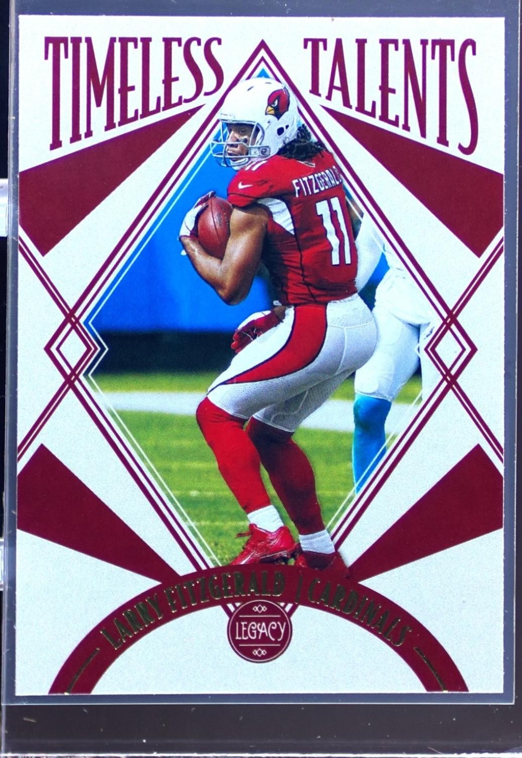 2021 Panini Legacy Larry Fitzgerald #TT-18 Cardinals Timeless Talents