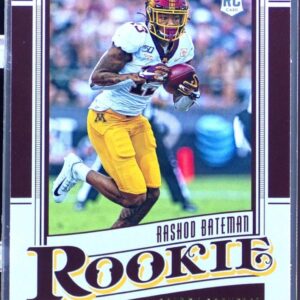 2021 Panini Legacy Rashod Bateman RC #152 Gophers
