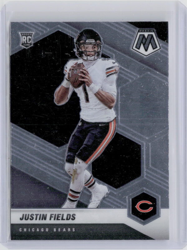 2021 Panini Mosaic Justin Fields RC #304 Bears
