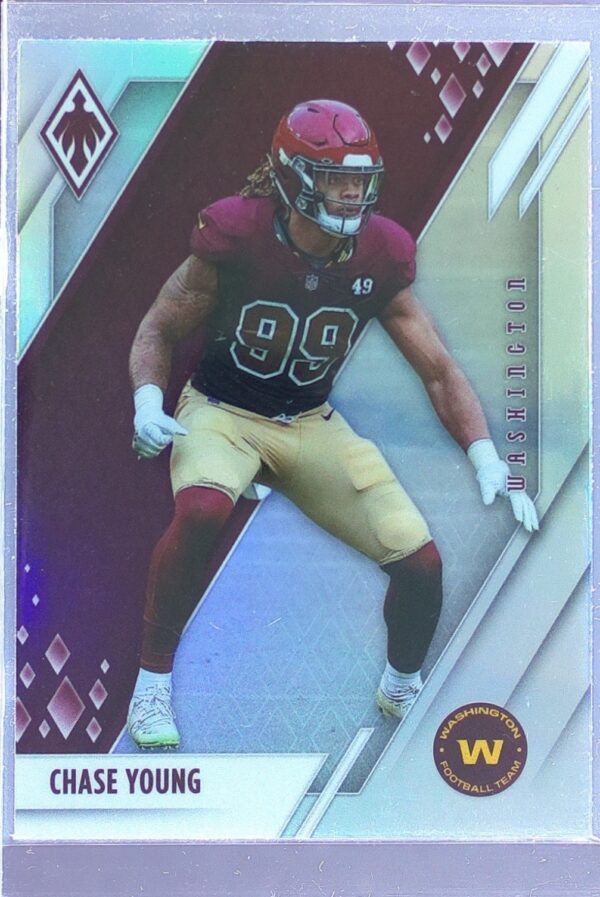 2021 Panini Phoenix Chase Young Silver #95 Washington