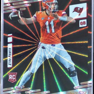 2021 Panini Prestige Kyle Trask Xtra Points Sunburst RC #207 Buccaneers