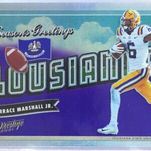 2021 Panini Prestige Terrace Marshall Jr. RC #SG-13 Tigers Seasons Greetings