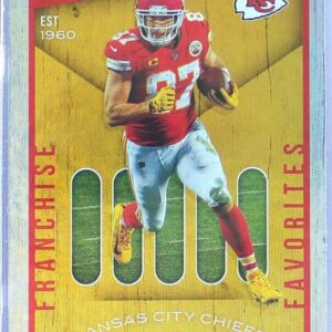2021 Panini Prestige Travis Kelce #FF-2 Chiefs Franchise Favorites