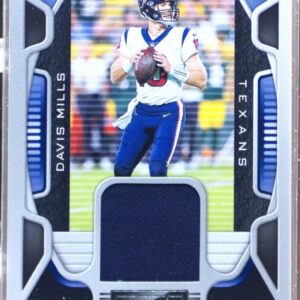 2021 Playbook Davis Mills RC JSY #GG-DMI Texans Gridiron Gear