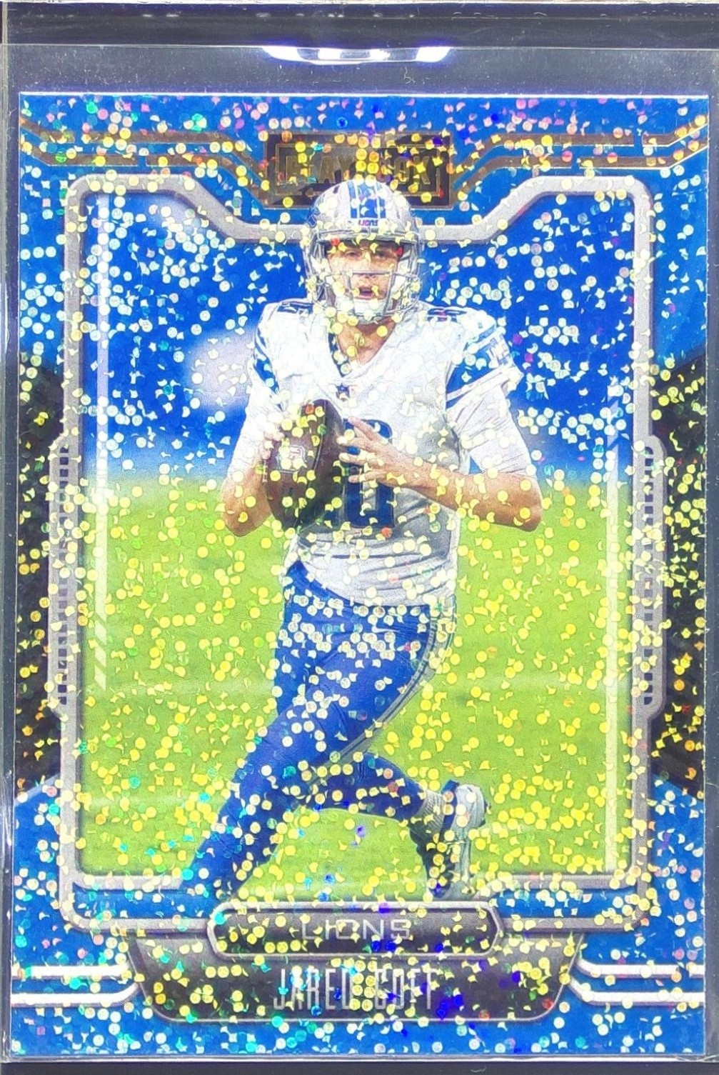 2021 Playbook Jared Goff Sparkle #29 Lions