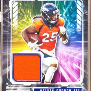 2021 Playbook Melvin Gordon III JSY #ZC-MGO Broncos Zoning Commission Material