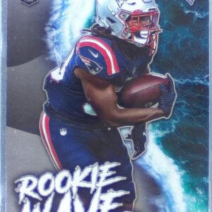 2021 Playoff Rhamondre Stevenson RC #RW-RST Patriots Rookie Wave