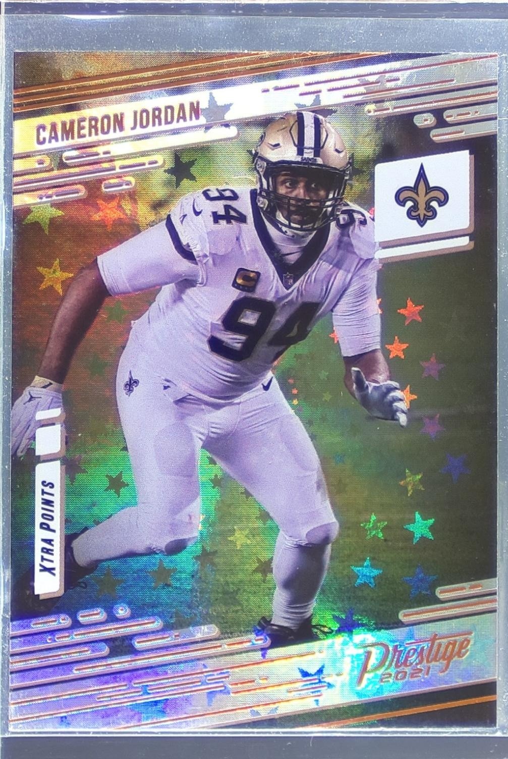 2021 Prestige Cameron Jordan Xtra Points Astral #136 Saints