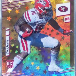2021 Prestige Elijah Mitchell Xtra Points Astral RC #289 49ers