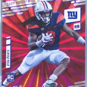 2021 Prestige Gary Brightwell Xtra Points Sunburst #290 Giants