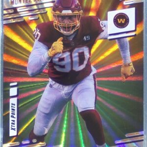 2021 Prestige Montez Sweat Xtra Points Sunburst #156 Team