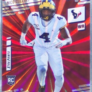 2021 Prestige Nico Collins Xtra Points Sunburst #237 Texans