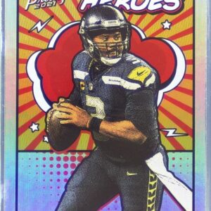 2021 Prestige Russell Wilson #HE-1 Seahawks Heroes