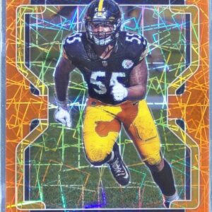 2021 Prizm Devin Bush II Lazer #257 Steelers
