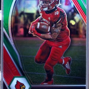 2021 Prizm Draft Picks Javian Hawkins  Green RC #119 Cardinals