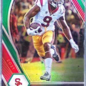 2021 Prizm Draft Picks JuJu Smith-Schuster Green #53 Trojans