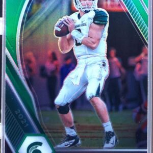 2021 Prizm Draft Picks Kirk Cousins Green #22 Spartans