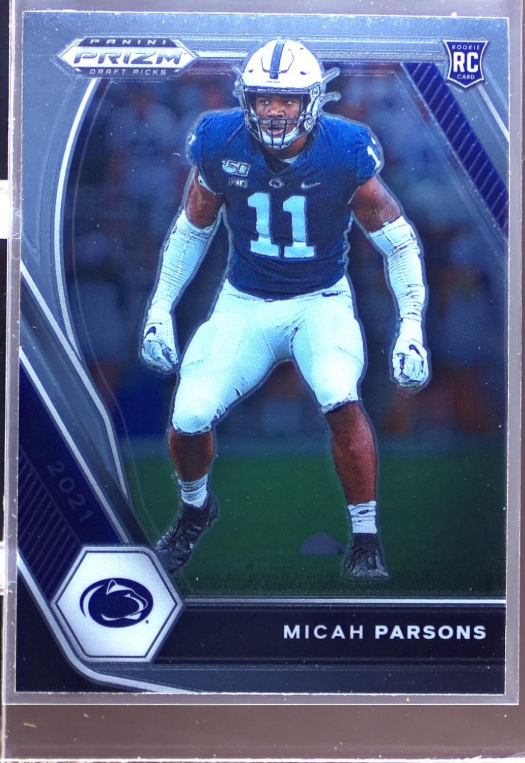2021 Prizm Draft Picks Micah Parsons RC #136 Lions