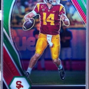 2021 Prizm Draft Picks Sam Darnold Green #29 Trojans